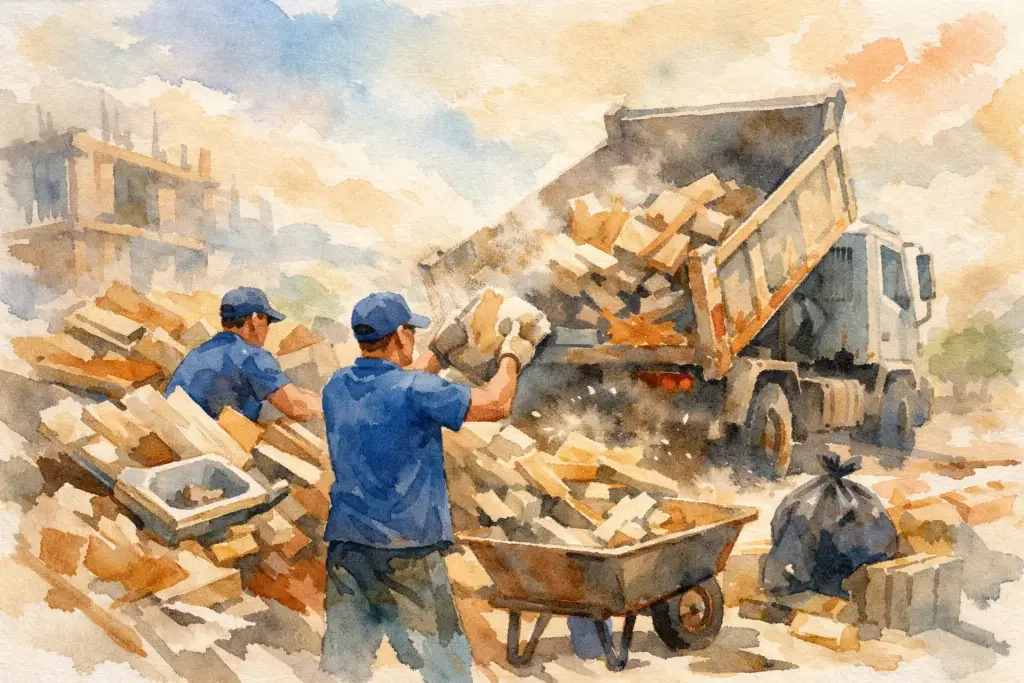 Construction Debris Removal Cost Explained