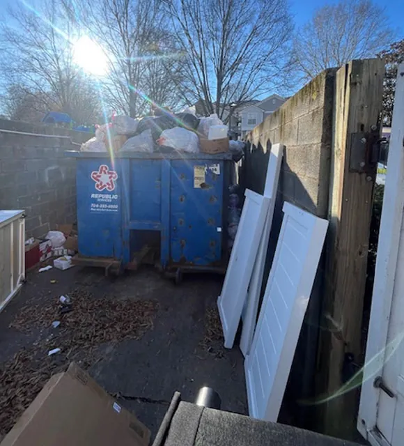 Dumpster Area Clean Up by Junk Punk